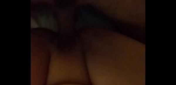  Sexy Latina bent over for a big cock fuks her